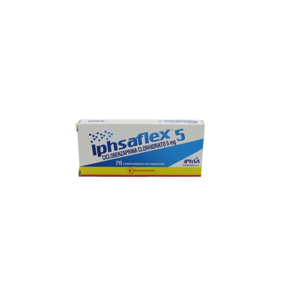 IPHSAFLEX 5MG X5 COMPRIMIDOS