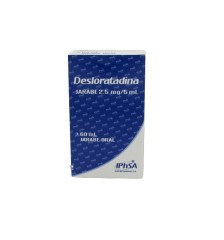 DESLORATADINA 2.5MG 5ML X60 JARABE