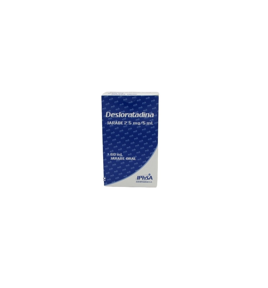 DESLORATADINA 2.5MG 5ML X60 JARABE DESLORATADINA 2.5MG 5ML X60 JARABE
