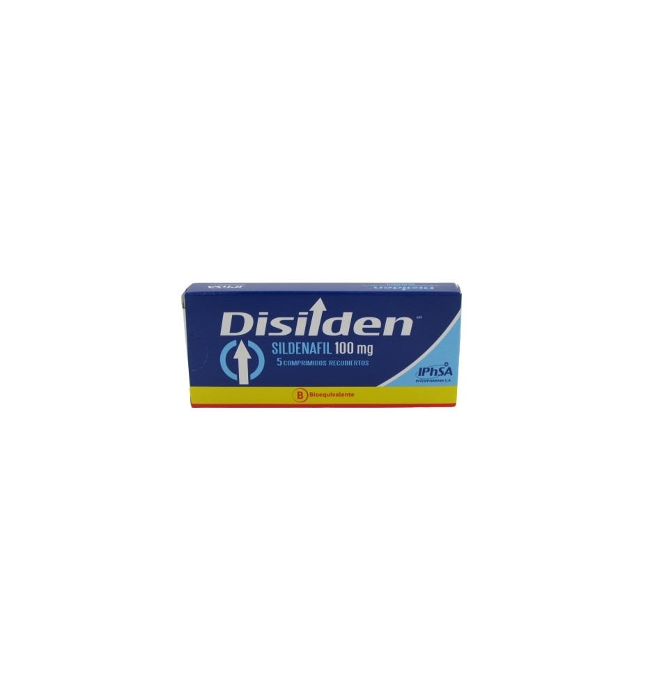 DISILDEN 100MG X5 COMPRIMIDOS RECUBIERTOS