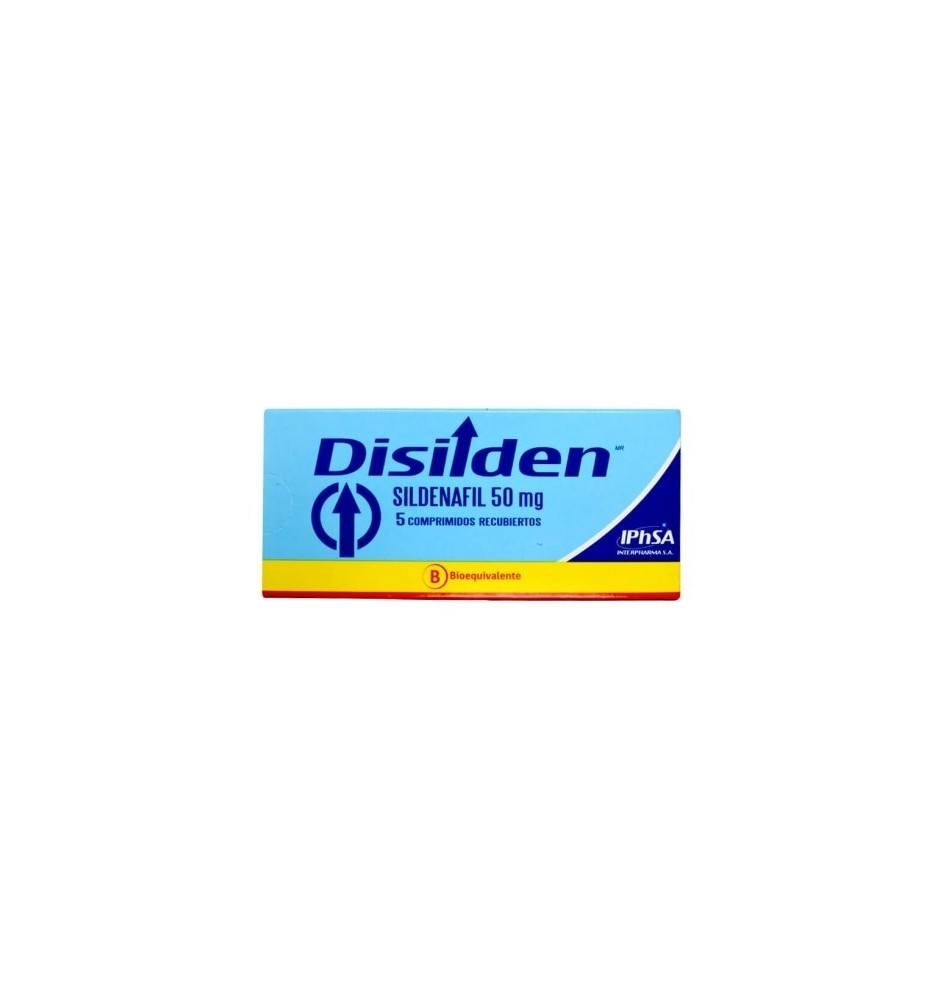DISILDEN 50MG X5 COMPRIMIDOS RECUBIERTOS