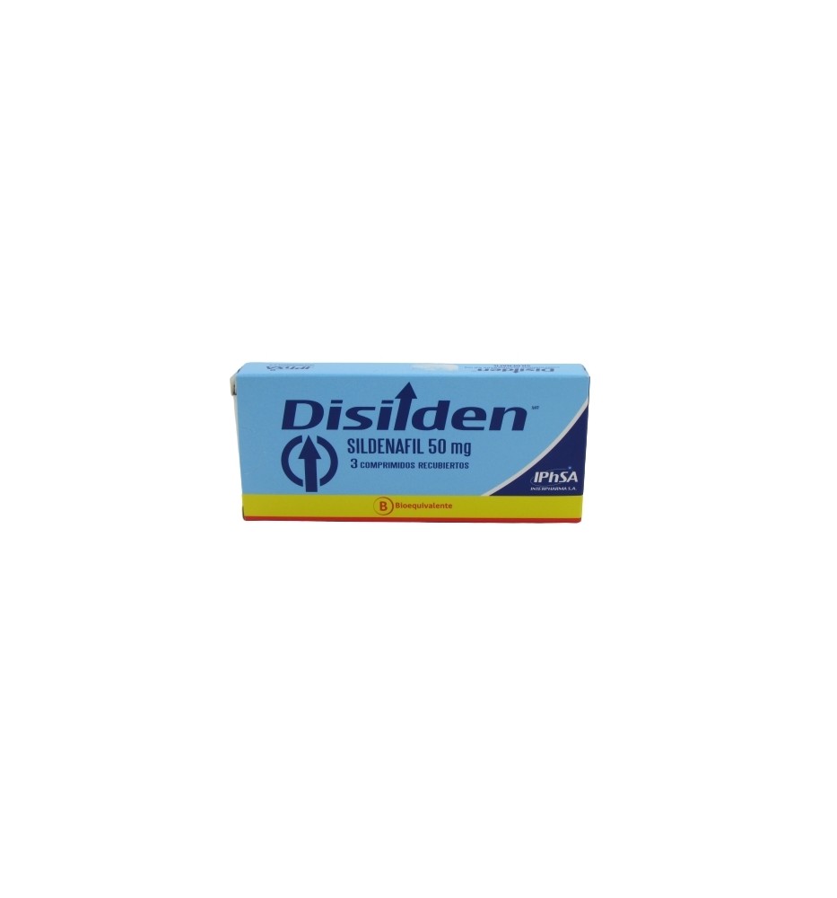 DISILDEN 50MG X3 COMPRIMIDOS RECUBIERTOS