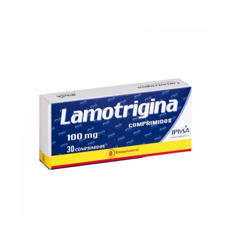 LAMOTRIGINA 100 MG X30 COMPRIMIDOS LAMOTRIGINA 100 MG X30 COMPRIMIDOS