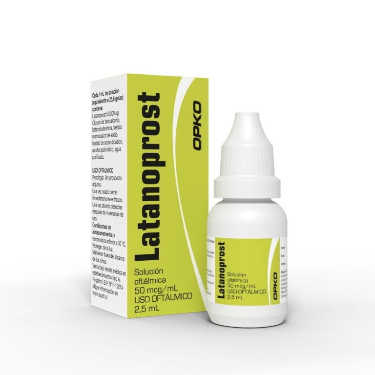 LATANOPROST 0.005% X 2.5 ML SOLUCION OFTALMICA