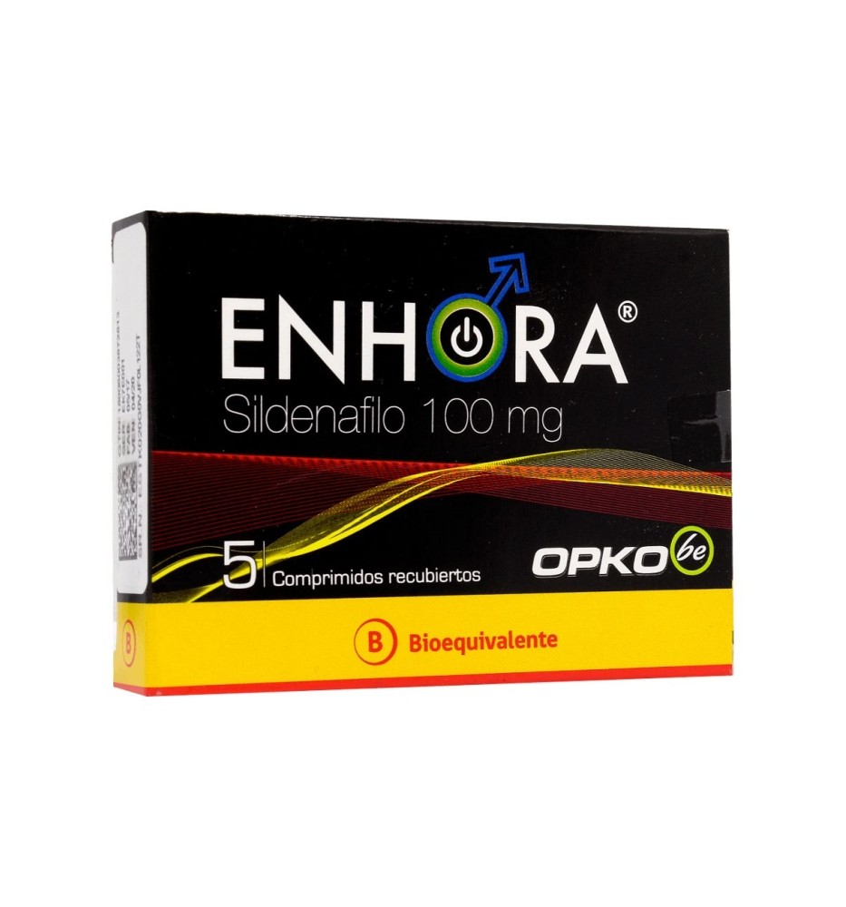 ENHORA 100MG X5 COMPRIMIDOS RECUBIERTOS