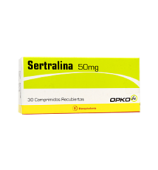 SERTRALINA 50 MG X30 COMPRIMIDOS