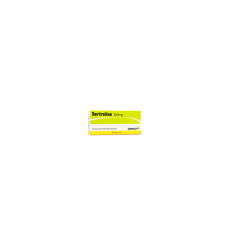 SERTRALINA 50 MG X30 COMPRIMIDOS SERTRALINA 50 MG X30 COMPRIMIDOS