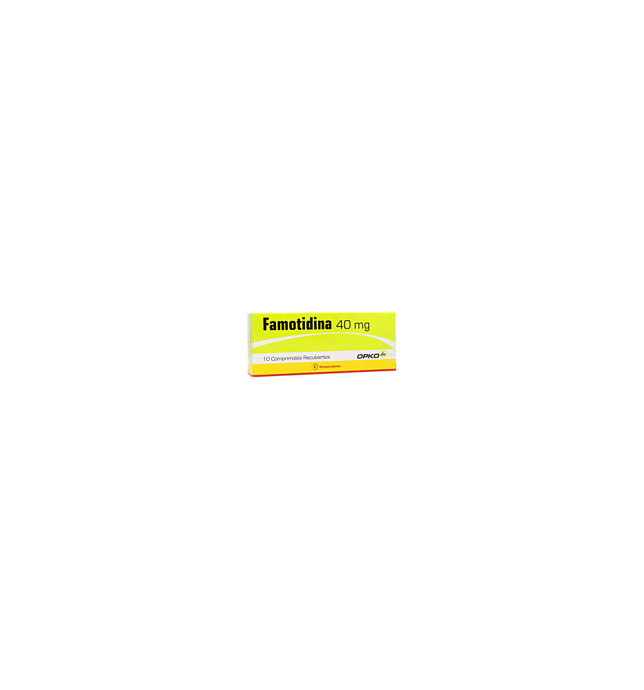 FAMOTIDINA 40 MG X10 COMPRIMIDOS FAMOTIDINA 40 MG X10 COMPRIMIDOS