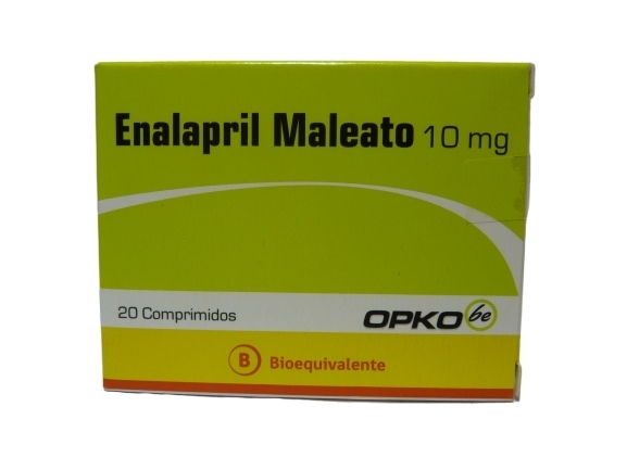 ENALAPRIL 10 MG X 20 COMPRIMIDOS