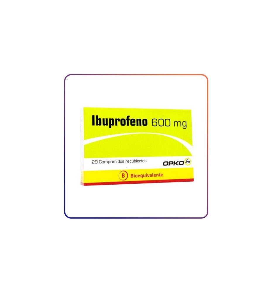 IBUPROFENO 600 MG X20 COMPRIMIDOS IBUPROFENO 600 MG X20 COMPRIMIDOS