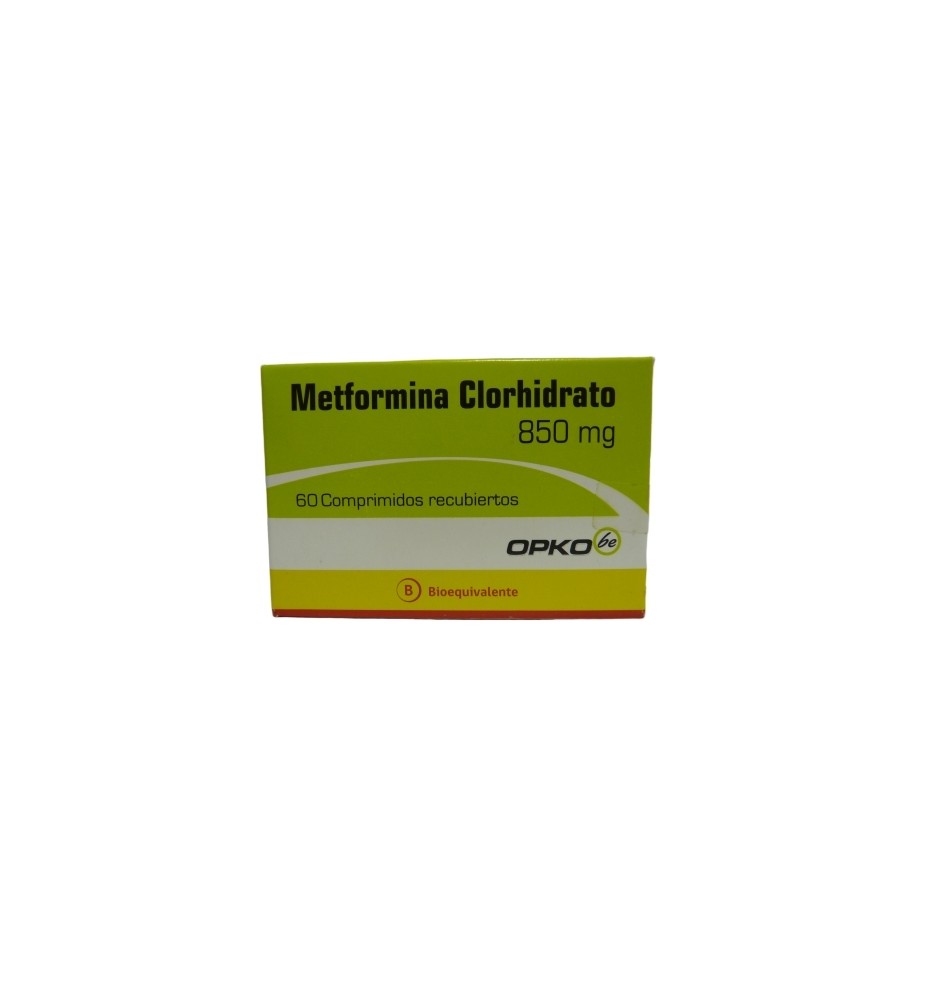 METFORMINA 850 MG X60 COMPRIMIDOS RECUBIERTOS