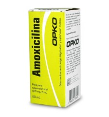 AMOXICILINA 500 MG / 5 ML X 60 ML SUSPENSION ORAL