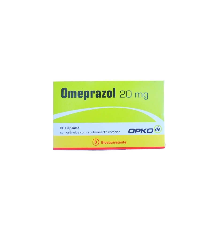 OMEPRAZOL 20 MG X 30 CAPSULAS OMEPRAZOL 20 MG X 30 CAPSULAS