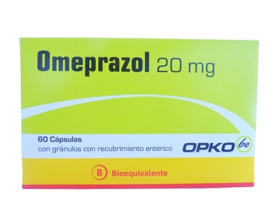 OMEPRAZOL 20 MG X60 CAPSULAS