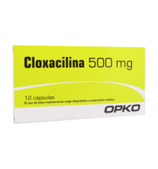 CLOXACILINA 500 MG X 12 COMPRIMIDOS