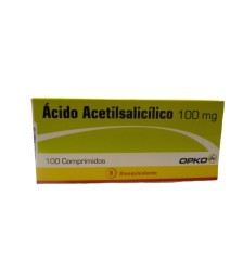 ACIDO ACETIL SALICILICO 100 MG X 100 COMPRIMIDOS