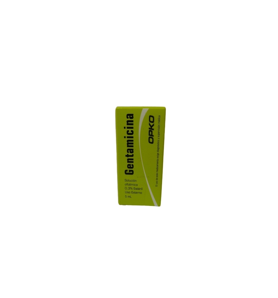 GENATMICINA 0.3 % X 5 ML SOLUCION OFTALMICA GENATMICINA 0.3 % X 5 ML SOLUCION OFTALMICA