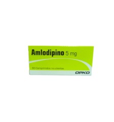 AMLODIPINO 5 MG X 60 COMPRIMIDOS