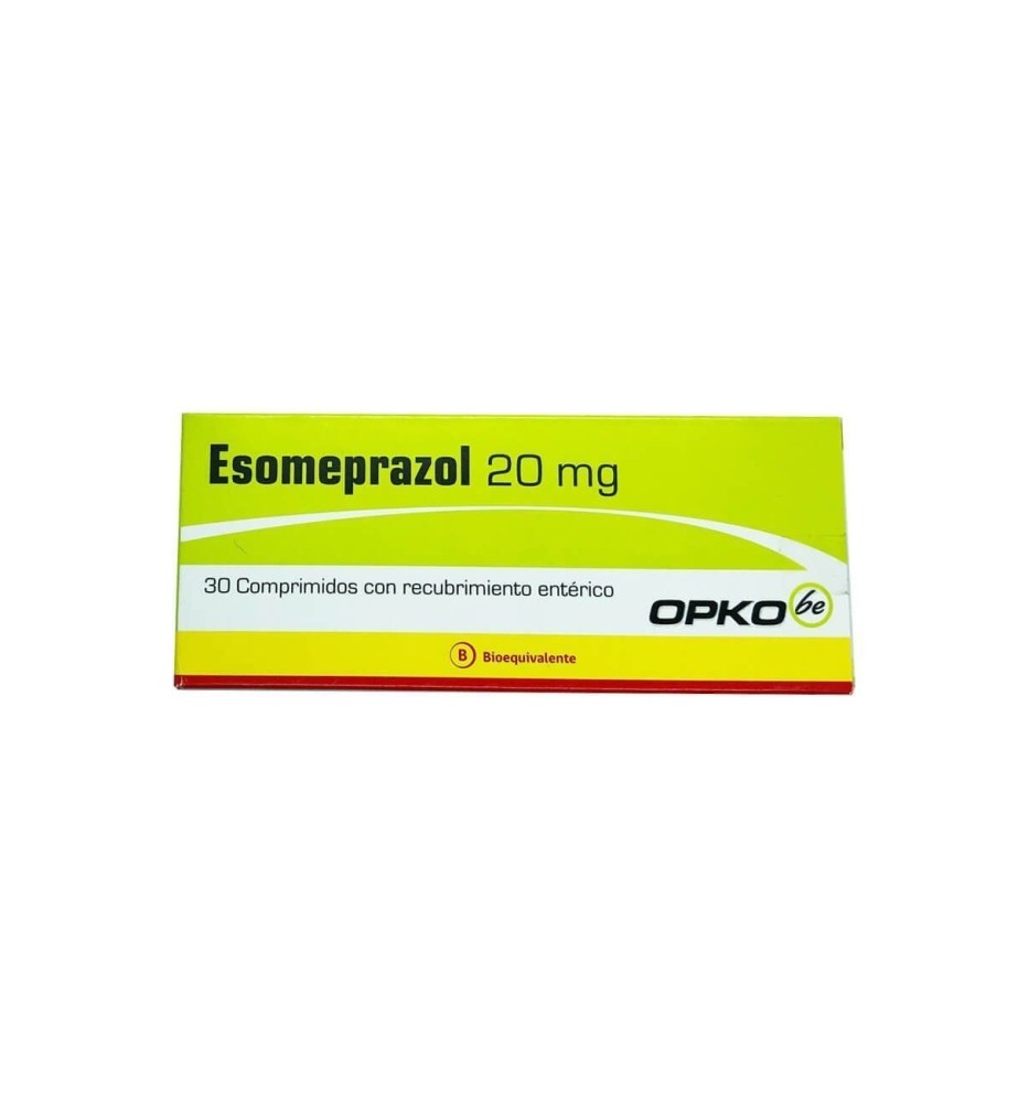 ESOMEPRAZOL 20MG X30 COMPRIMIDOS ESOMEPRAZOL 20MG X30 COMPRIMIDOS