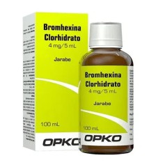 BROMHEXINA PEDIATRICO 4 MG / 5 ML X 100 ML JARABE
