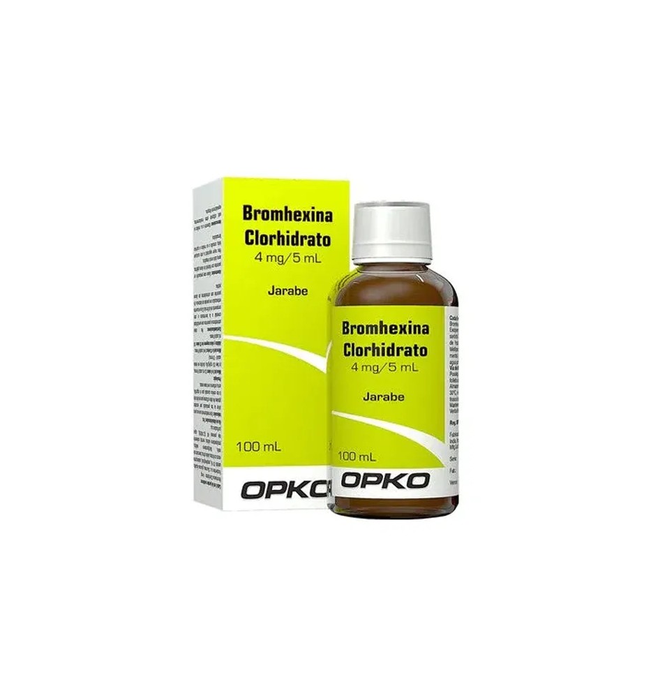 BROMHEXINA PEDIATRICO 4 MG / 5 ML X 100 ML JARABE BROMHEXINA PEDIATRICO 4 MG / 5 ML X 100 ML JARABE