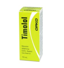 TIMOLOL 0.5% X10 ML SOLUCION OFTALMICA