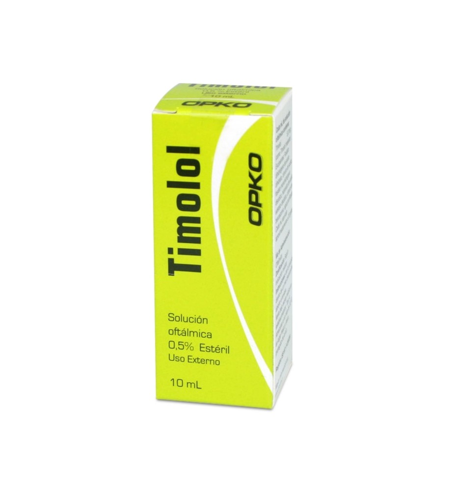 TIMOLOL 0.5% X10 ML SOLUCION OFTALMICA