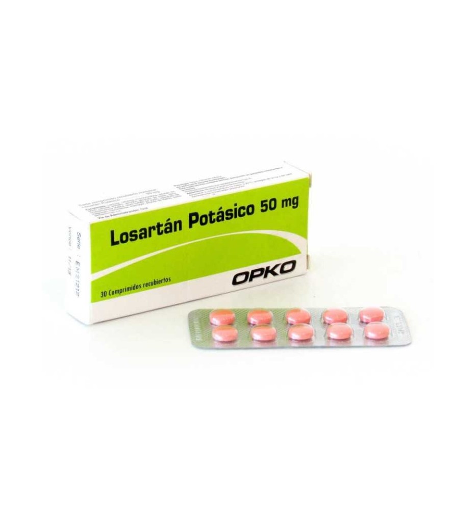 LOSARTAN 50 MG X30 COMPRIMIDOS LOSARTAN 50 MG X30 COMPRIMIDOS