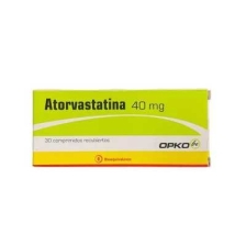ATORVASTATINA 40 MG X 30 COMPRIMIDOS