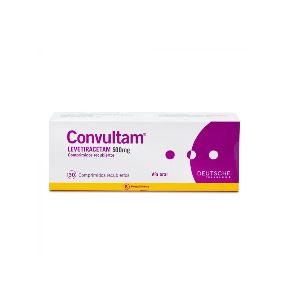 CONVULTAM 500 MG X 30 COMPRIMIDOS