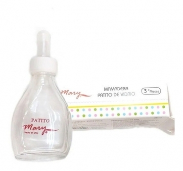 PATITO VIDRIO BLANCO X35ML