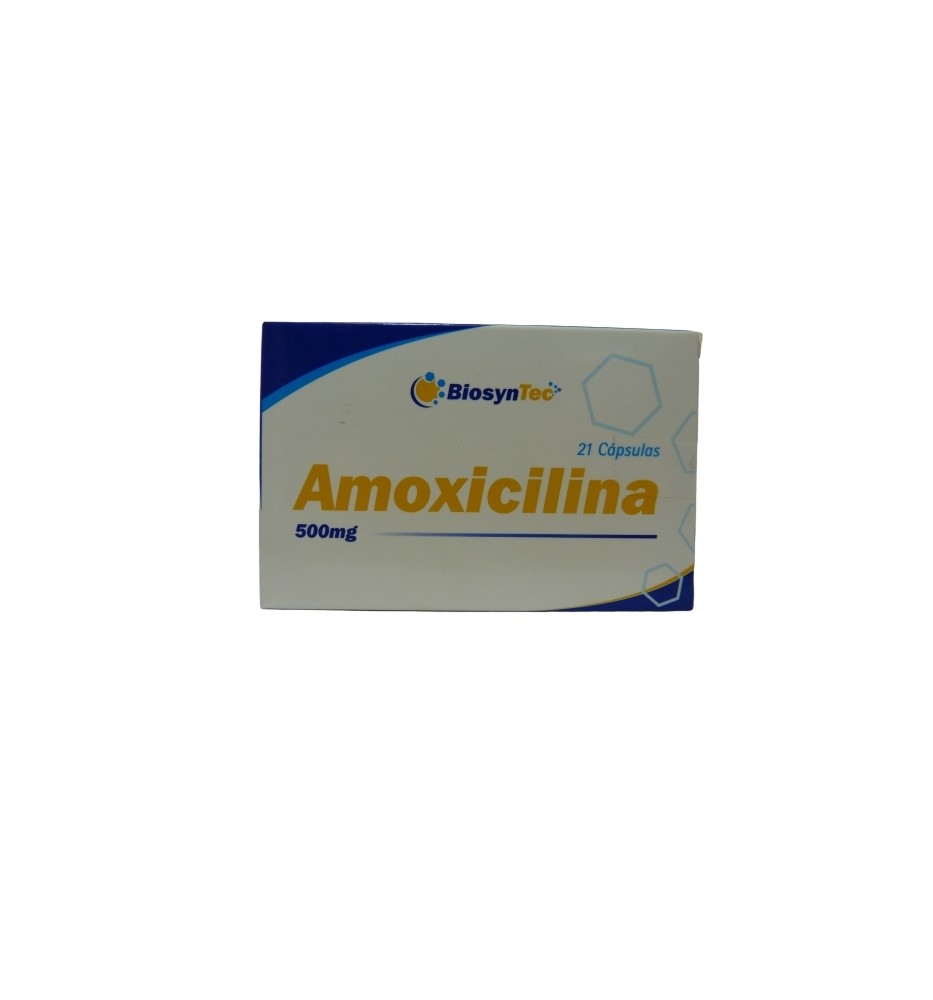 AMOXICILINA 500 MG X 21 CAPSULAS AMOXICILINA 500 MG X 21 CAPSULAS