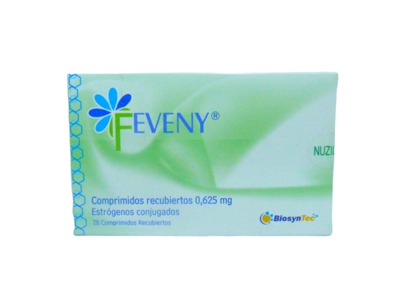 FEVENY 0.625 MG X28 GRAGEAS
