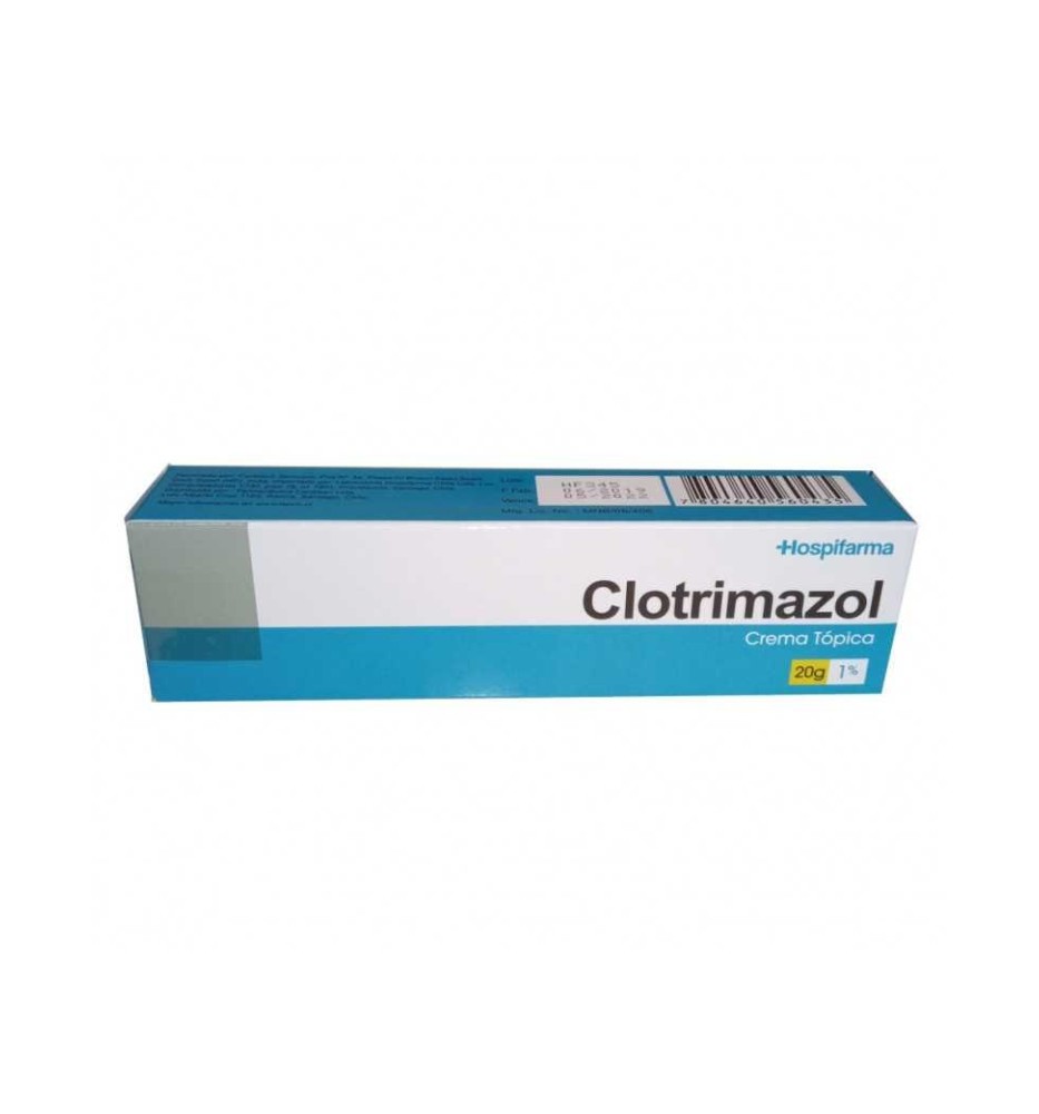 CLOTRIMAZOL 1 % X 20 G CREMA CLOTRIMAZOL 1 % X 20 G CREMA