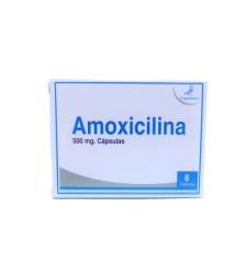 AMOXICILINA 500 MG X 6 CAPSULAS