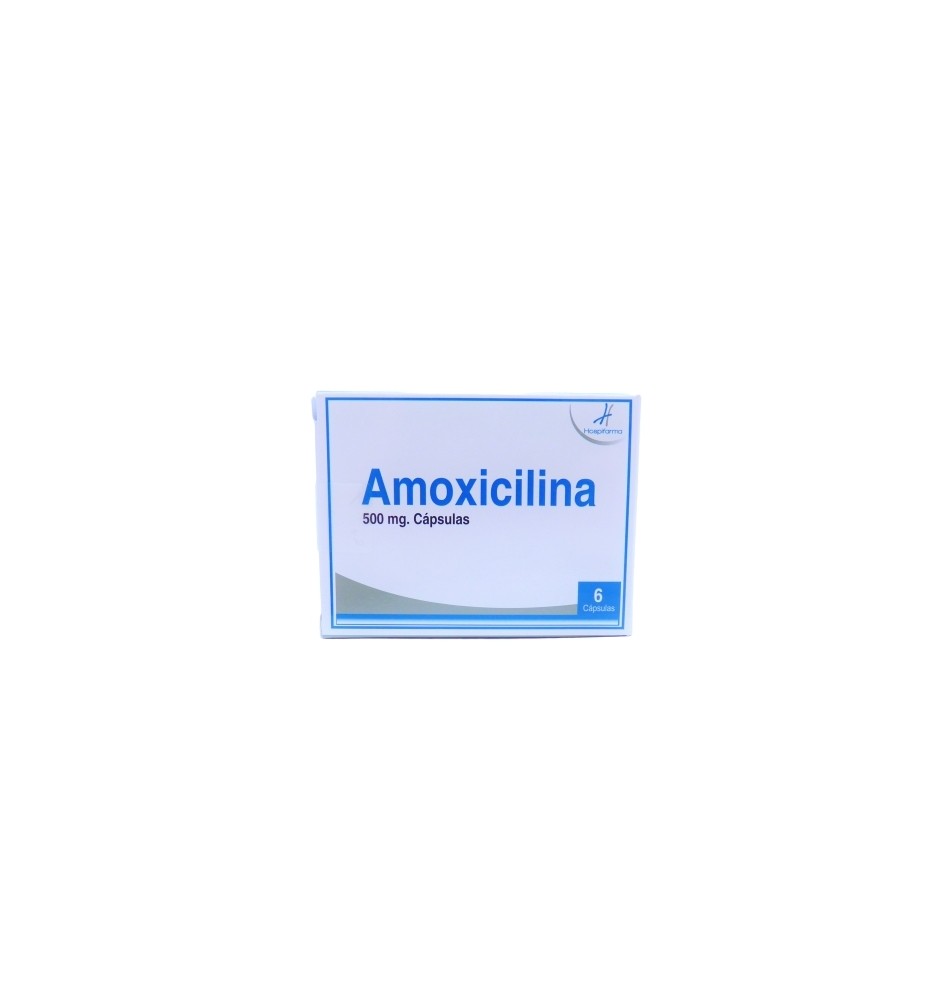 AMOXICILINA 500 MG X 6 CAPSULAS AMOXICILINA 500 MG X 6 CAPSULAS