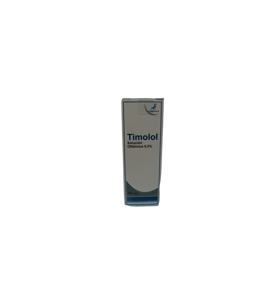 TIMOLOL 0.5% OFTALMICA X10