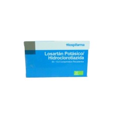 LOSARTAN/HIDROCLOTIAZIDA 50/12.5 MG X30 COMPRIMIDOS