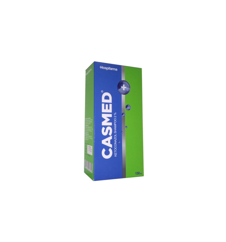 CASMED SHAMPOO 2% 150ML X150