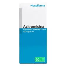 AZITROMICINA 200 MG / 5 ML X 30 ML SUSPENSION ORAL
