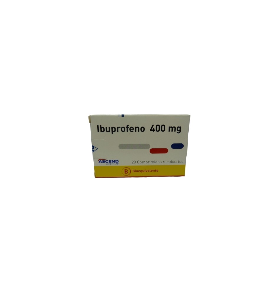 IBUPROFENO 400 MG X20 COMPRIMIDOS IBUPROFENO 400 MG X20 COMPRIMIDOS