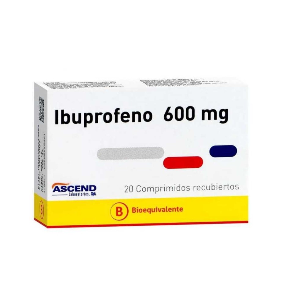 IBUPROFENO 600 MG X20 COMPRIMIDOS IBUPROFENO 600 MG X20 COMPRIMIDOS