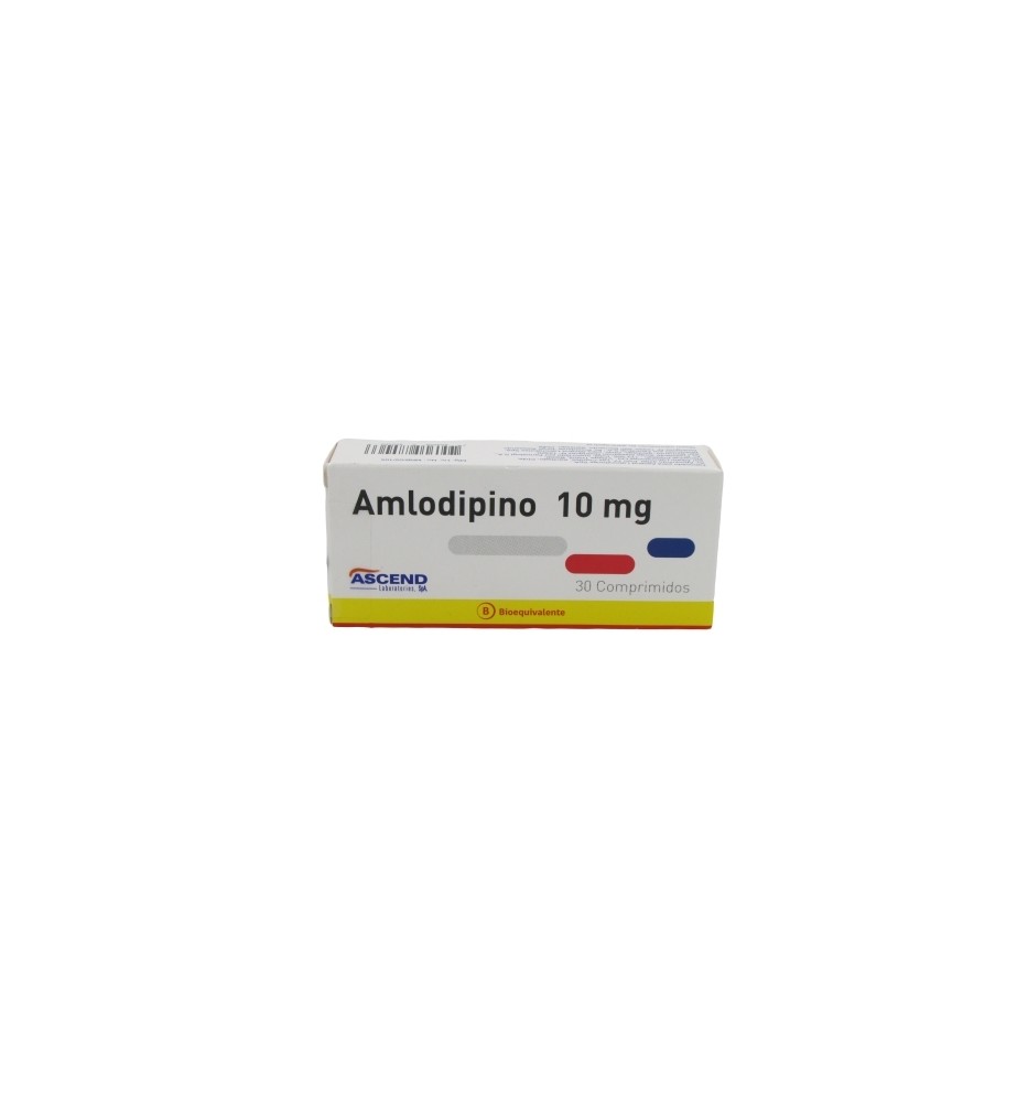 AMLODIPINO 10MG X30 COMPRIMIDOS
