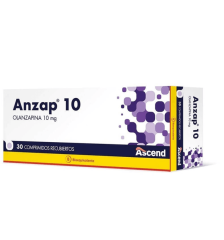 ANZAP 10 MG X 30 COMPRIMIDOS