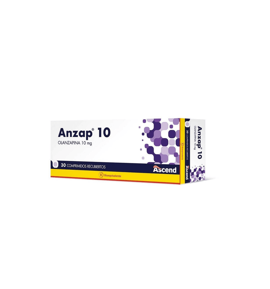 ANZAP 10 MG X 30 COMPRIMIDOS