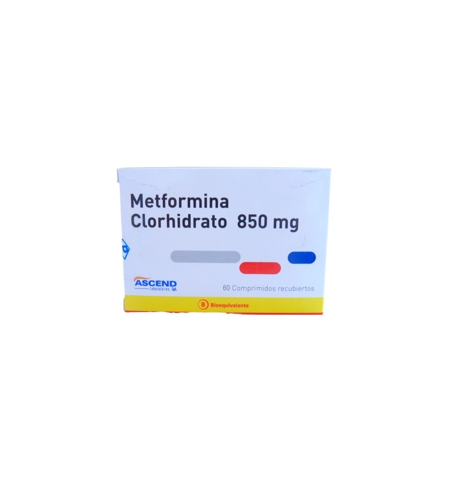 METFORMINA 850 MG X60 COMPRIMIDOS RECUBIERTOS