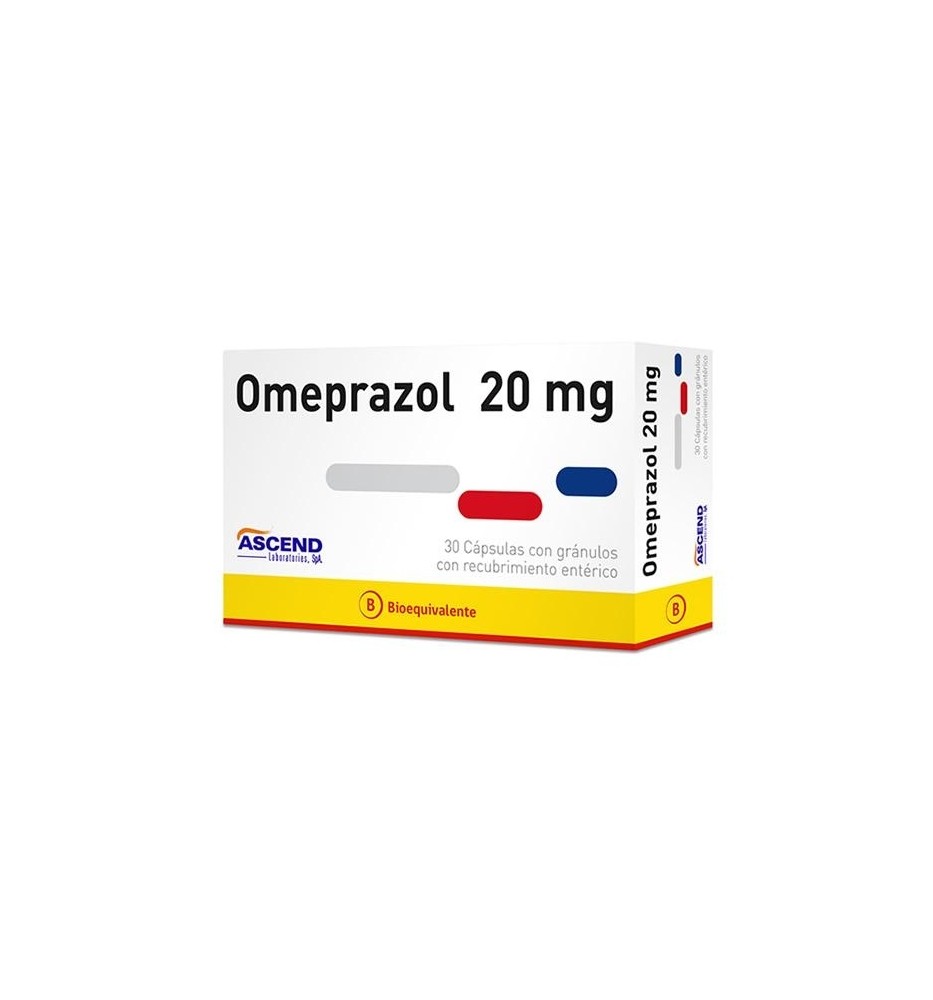 OMEPRAZOL 20MG X 30 CAPSULAS OMEPRAZOL 20MG X 30 CAPSULAS