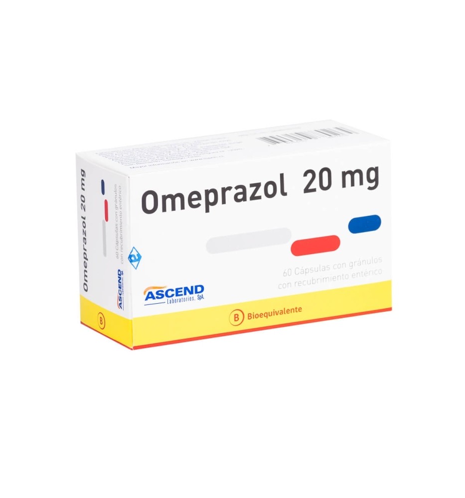 OMEPRAZOL 20 MG X 60 CAPSULAS OMEPRAZOL 20 MG X 60 CAPSULAS
