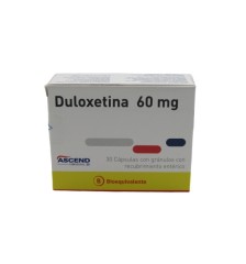 DULOXETINA 60MG X30 CAPSULAS