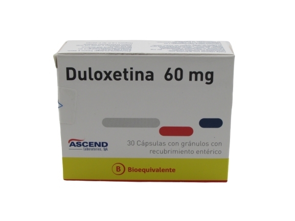 DULOXETINA 60 MG X 30 CAPSULAS